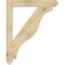 Ekena Millwork Funston Arts & Crafts Rough Sawn Bracket, Douglas Fir, 4"W x 34"D x 42"H BKT04X34X42FST03RDF - alternate 3